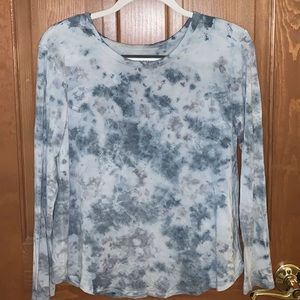 american eagle soft and sexy tie dye long sleeve
